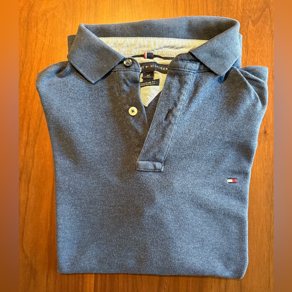Tommy Hilfiger Men's Classic Navy Polo Shirt